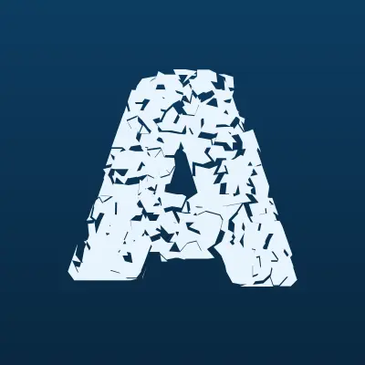 A-Beton, компания по производству бетона, лого-визитка