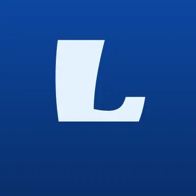 La Bell, магазин косметики и парфюмерии, лого-визитка