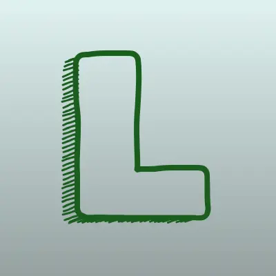 Lika flowers, салон цветов, лого-визитка