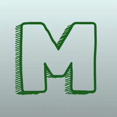M-авто, автоцентр, лого-визитка